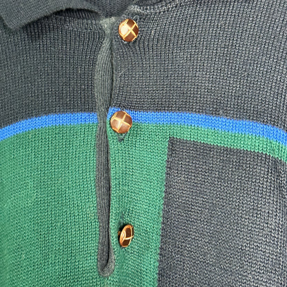 Vintage Colorblock Sweater