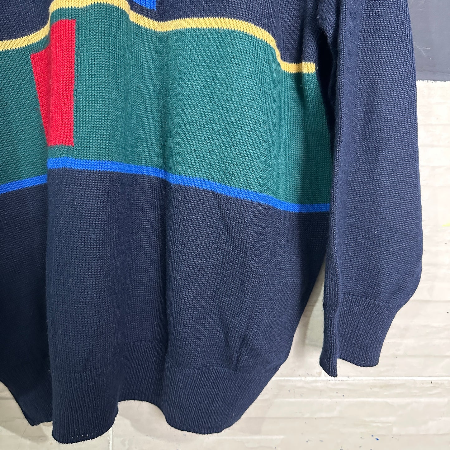 Vintage Colorblock Sweater