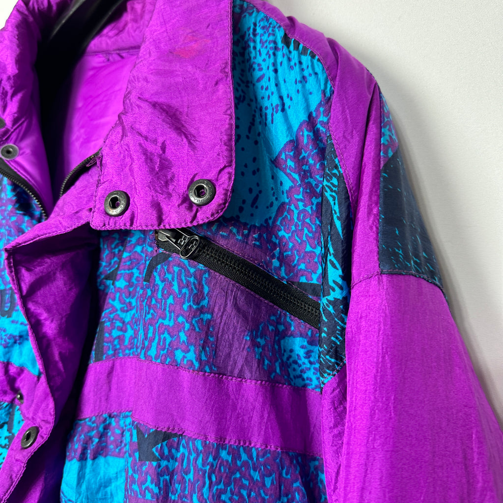 Vintage Jacket with Foldable Hood XL