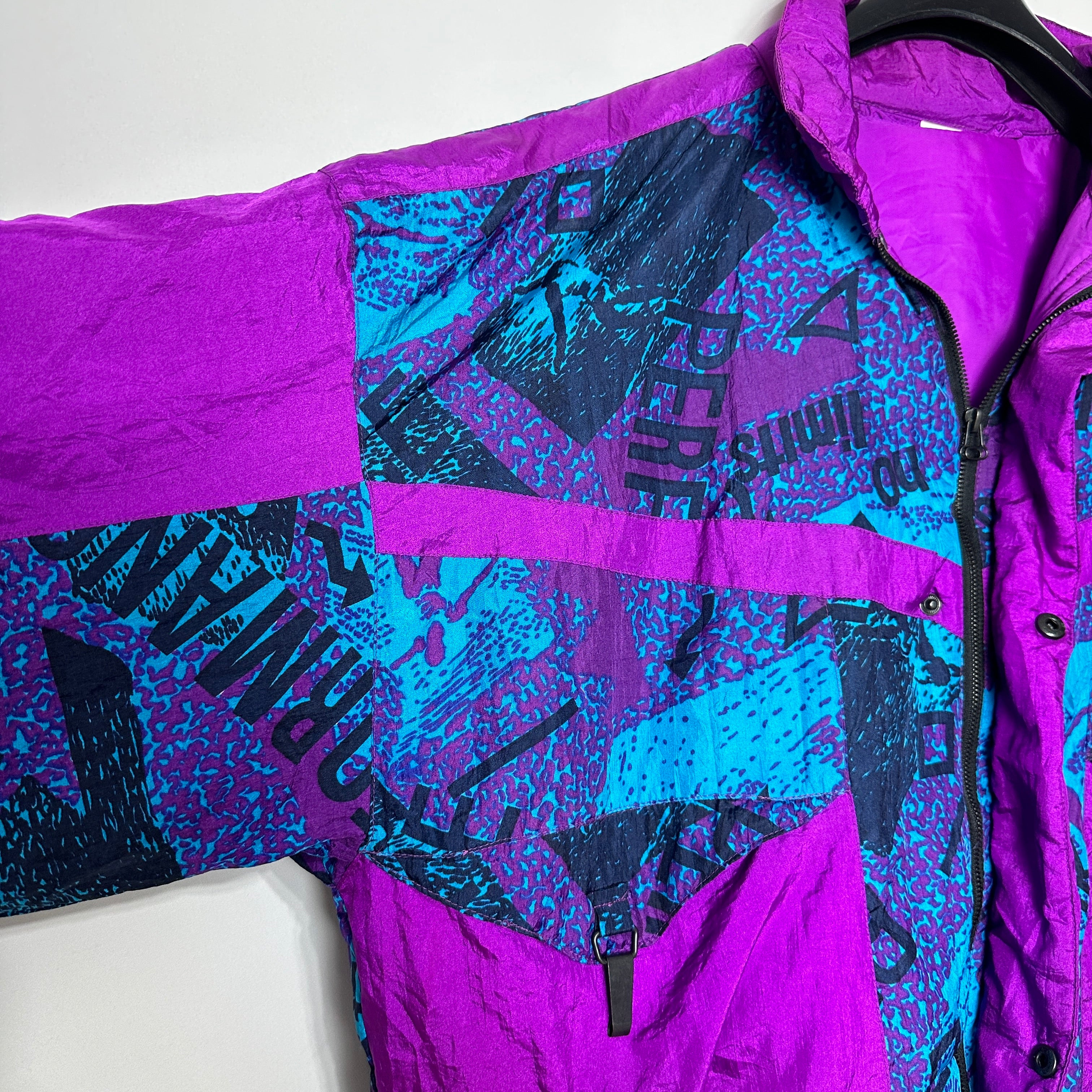 Vintage Jacket with Foldable Hood XL