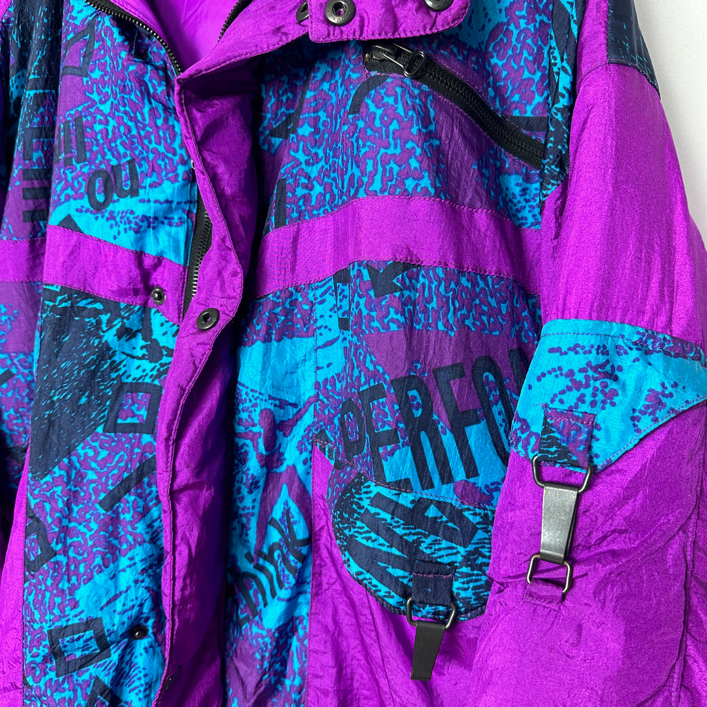 Vintage Jacket with Foldable Hood XL