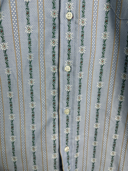 EFBE Traditional Swiss Edelweiss Shirt with Tags