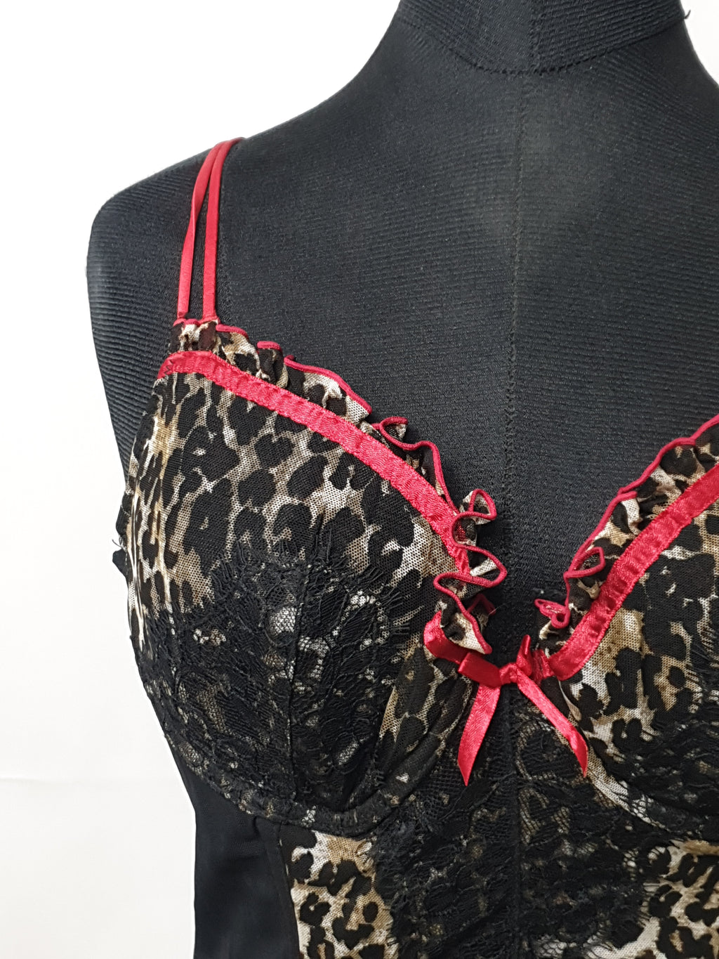 Tiger Print Corset