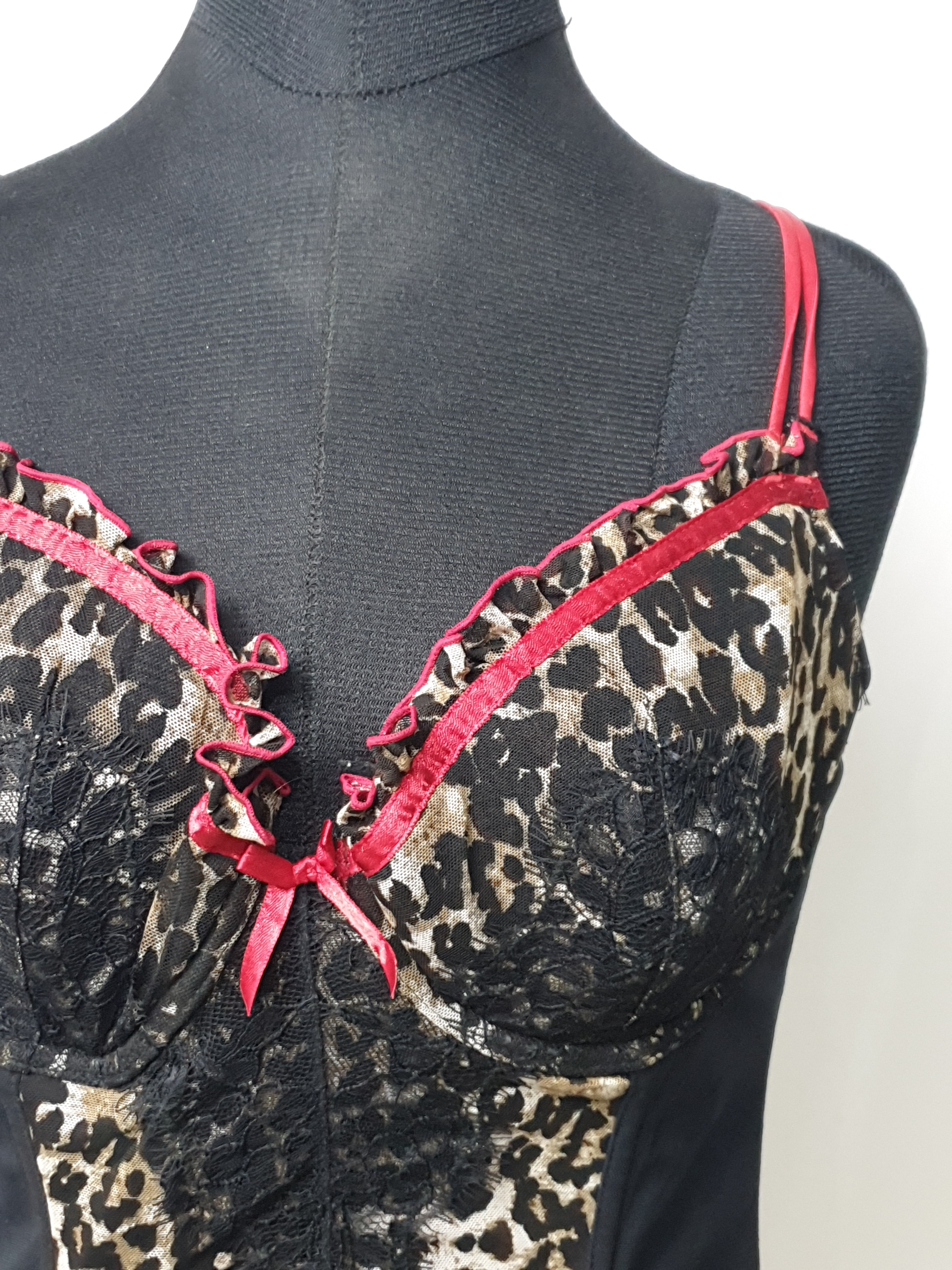 Tiger Print Corset