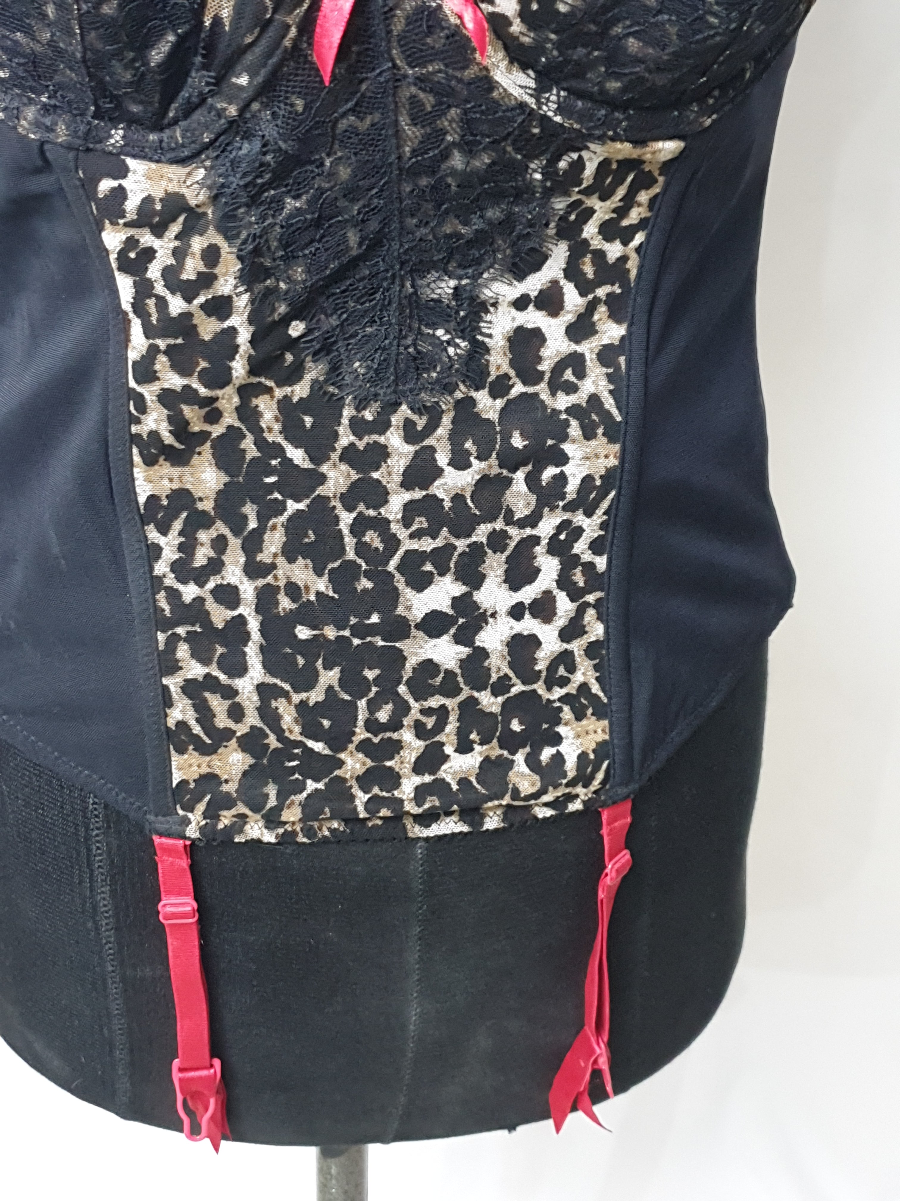 Tiger Print Corset