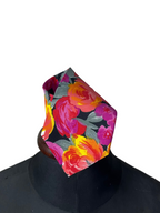 Silver City Floral Necktie 9 cm