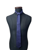 Brand New C&A Boats Necktie 7.5 cm - 100% Silk