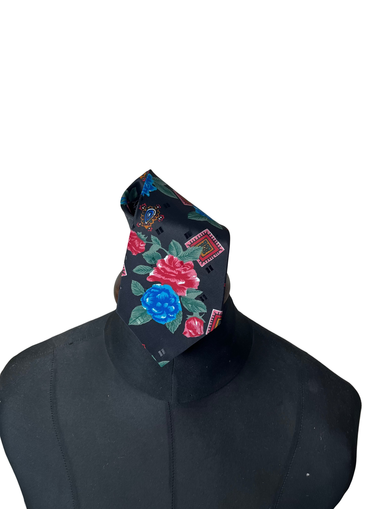 Silver City  Floral Necktie 9 cm