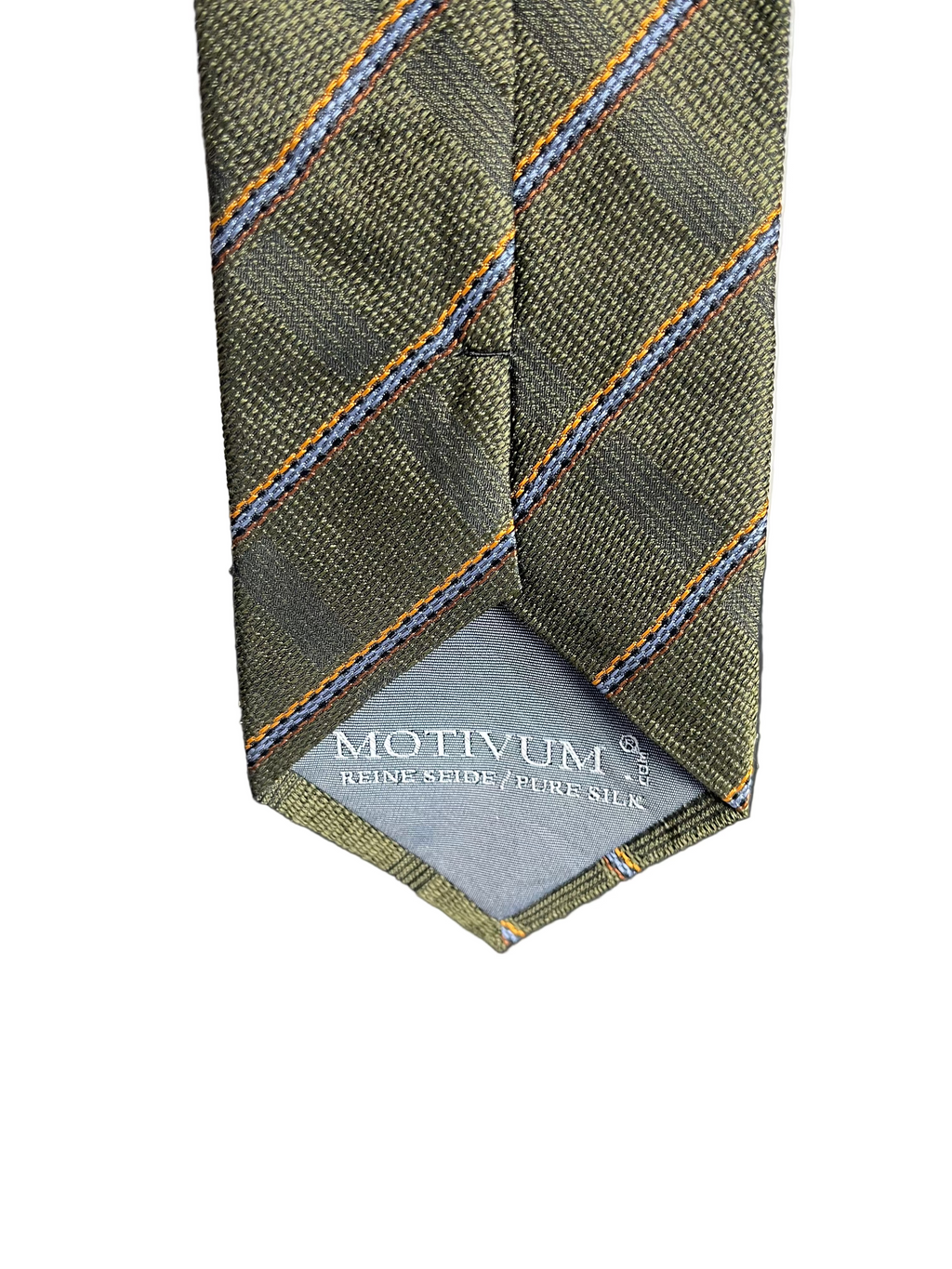 Motivum Pure Silk Striped Necktie