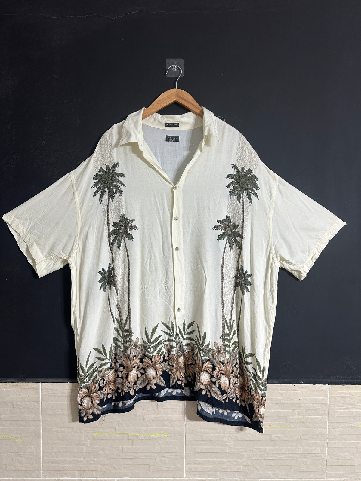 St. John's Bay Hawaiian Shirt 3XL