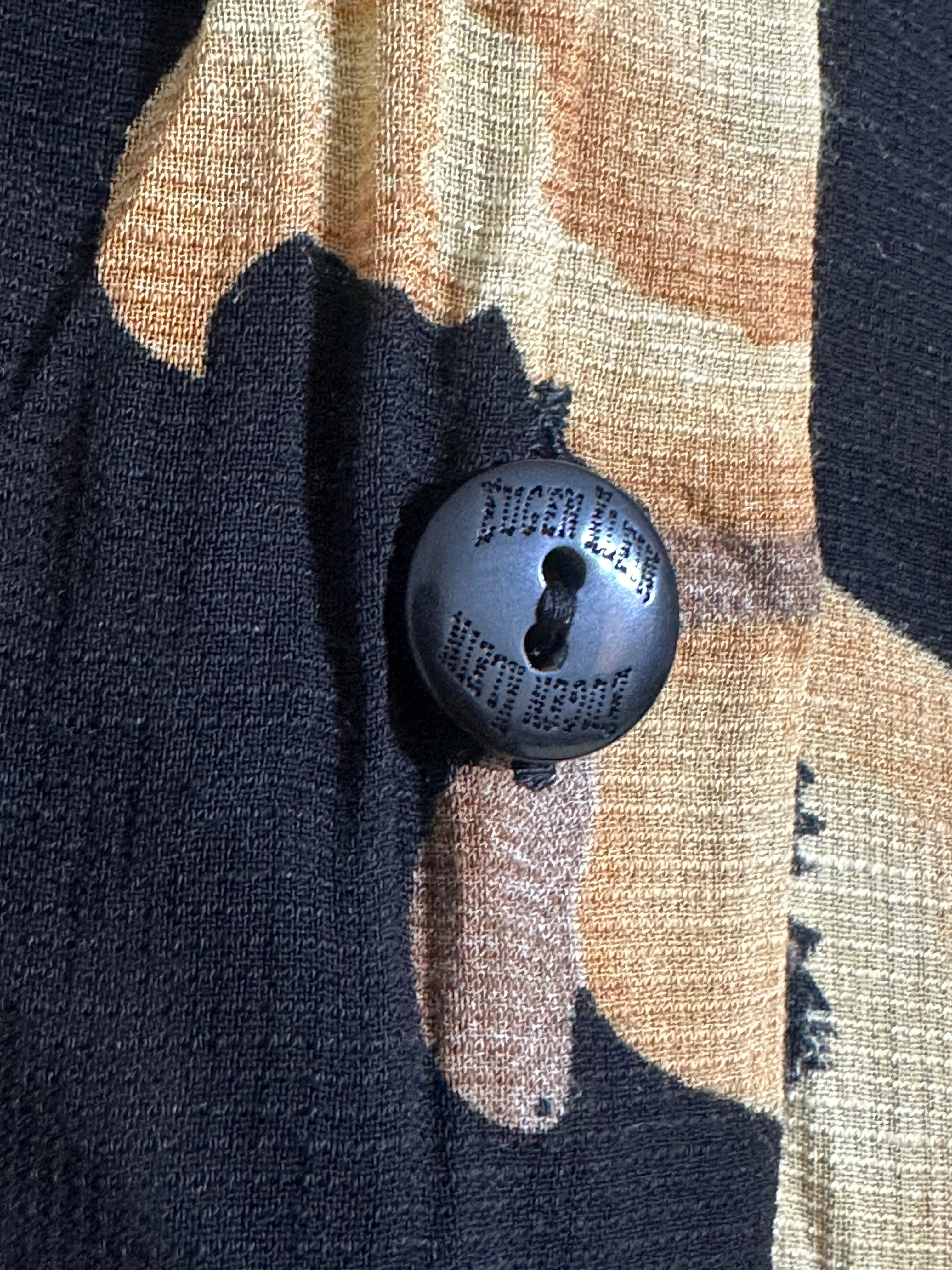 Vintage Eugen Klein Shirt w/ Shoulder Pads