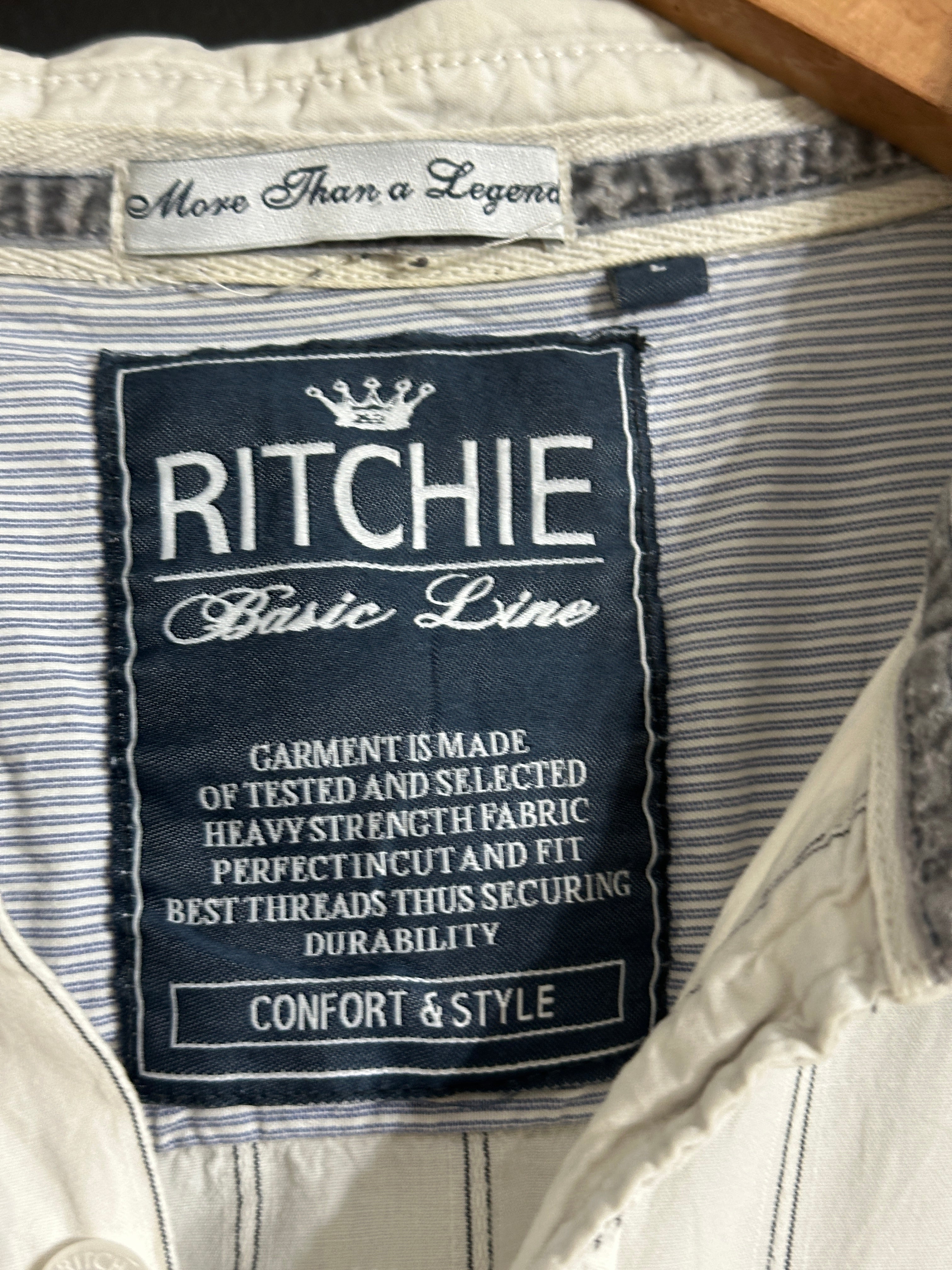 Ritchie Striped Shirt - Large