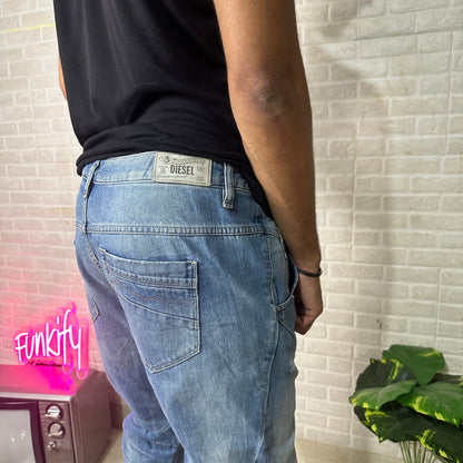 Diesel Relaxed-Boyfriend Low Waist Jeans