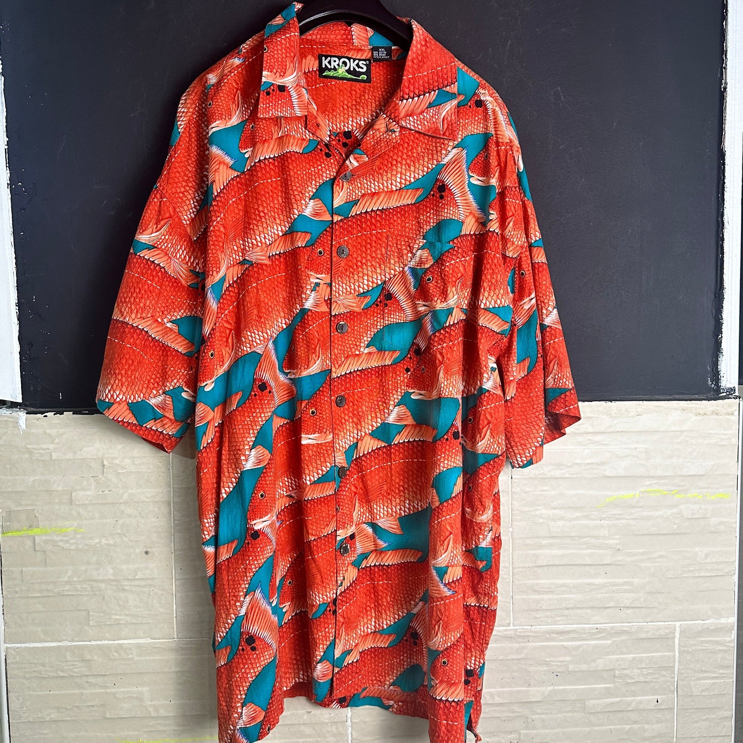 Kroks Fish Pattern Shirt