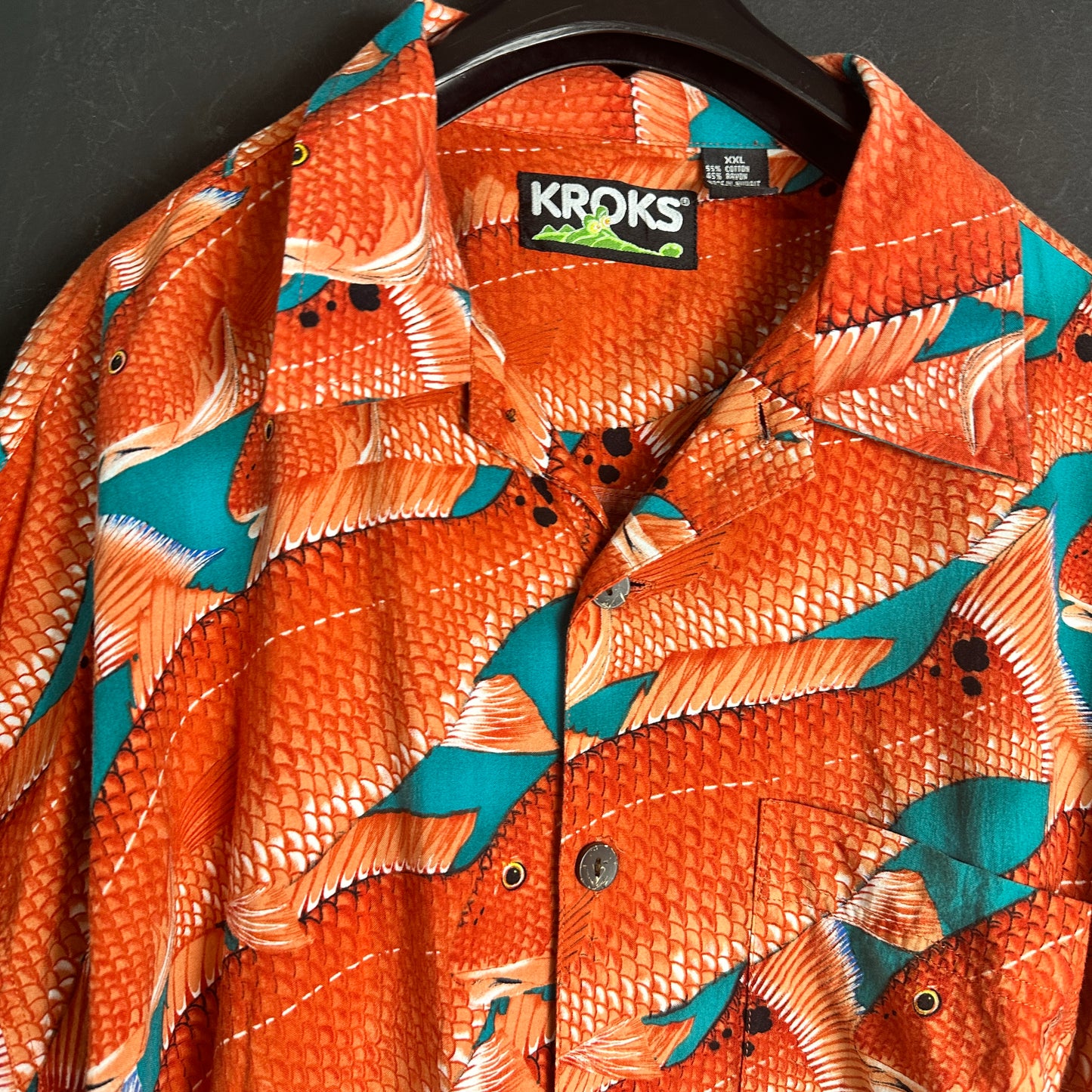 Kroks Fish Pattern Shirt