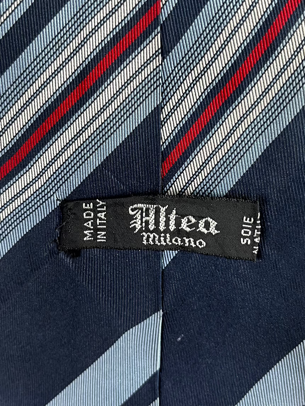 Allea Milano Striped Necktie