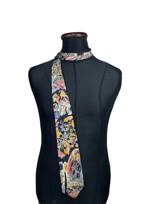 Jacques Ploenes silk necktie