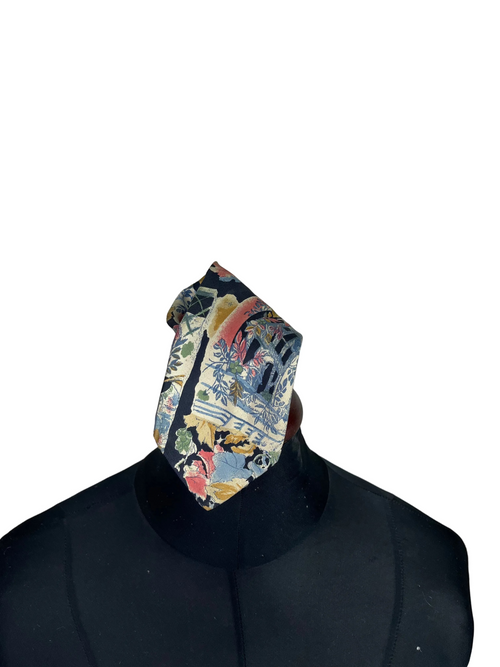 Jacques Ploenes silk necktie