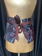 Handmade Upcycled Tie Halter Vest Top & Choker