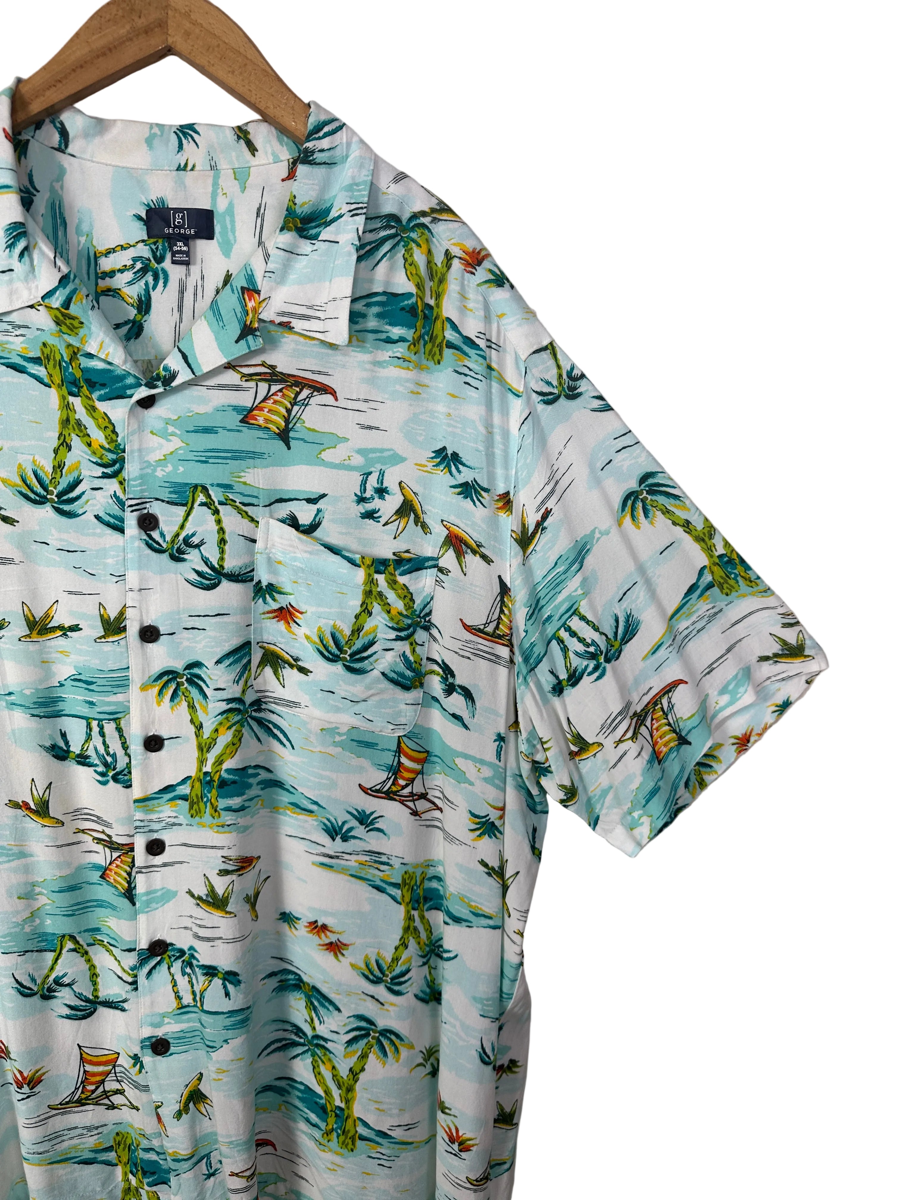 George. Hawaiian Shirt 3XL