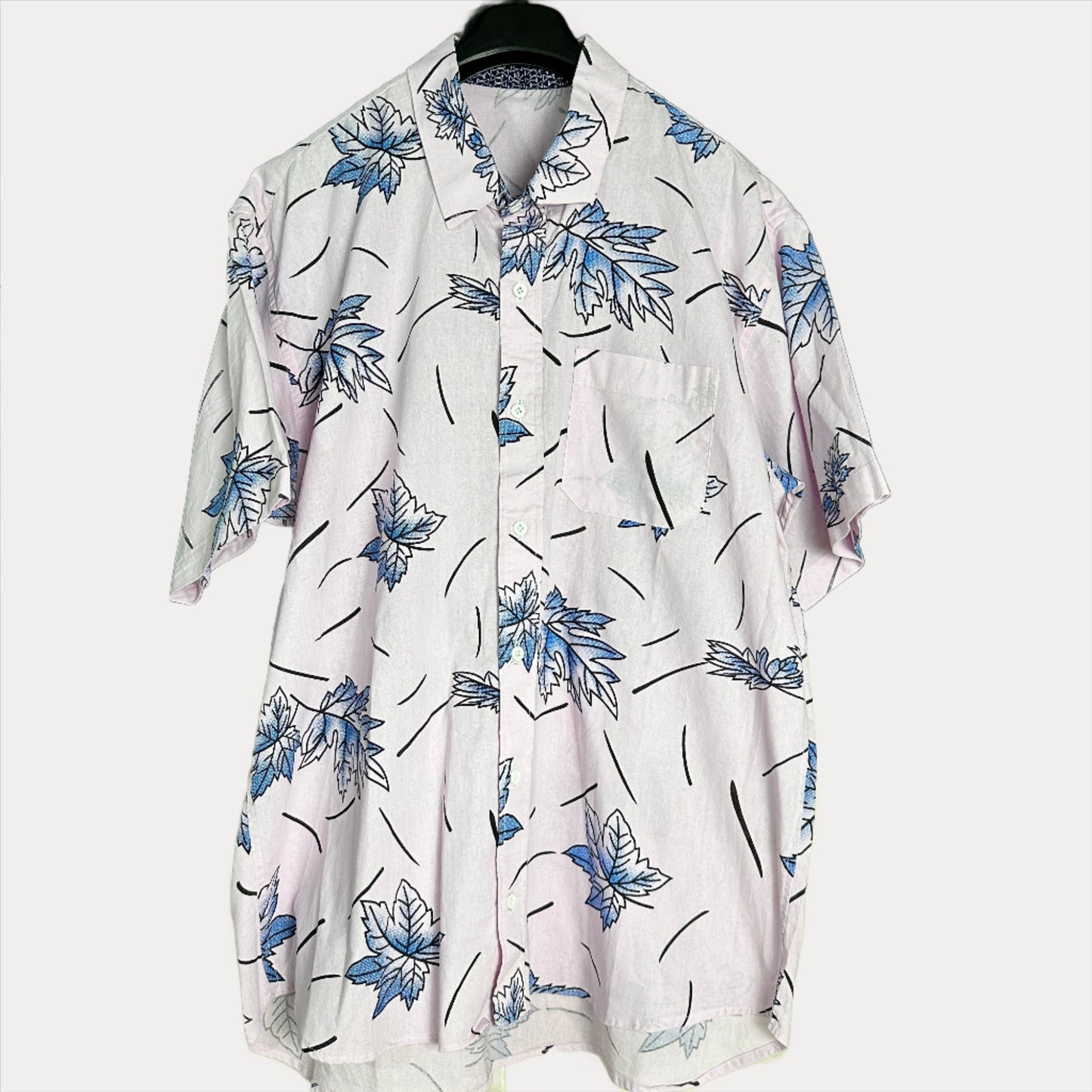 Leaf Pattern Shirt XL