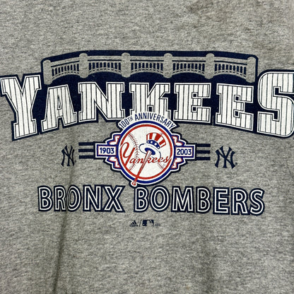 2003 Adidas NY Yankees 100th Anniversary Tee
