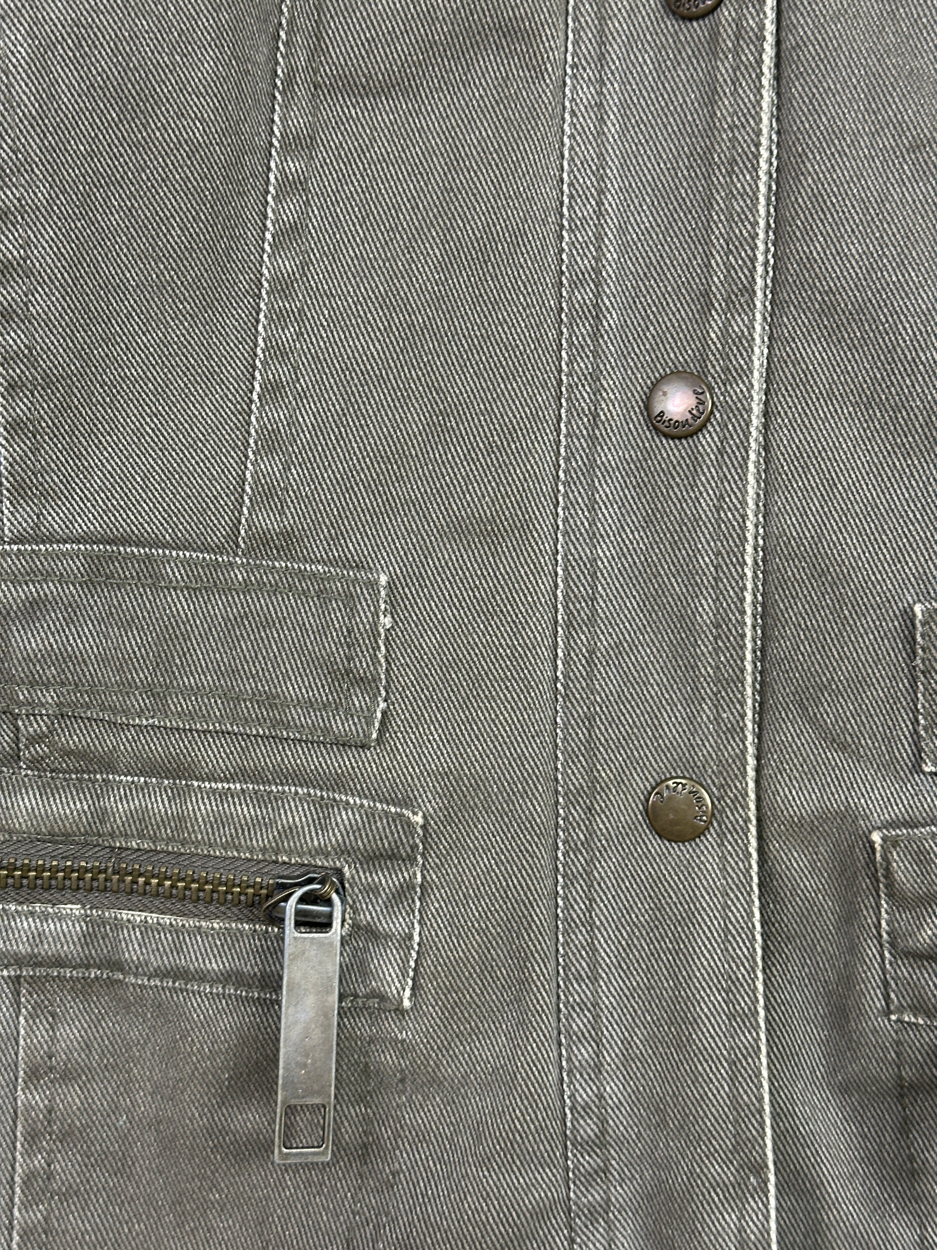 Y2K Bisou d'Eve Green Women's Denim Jacket