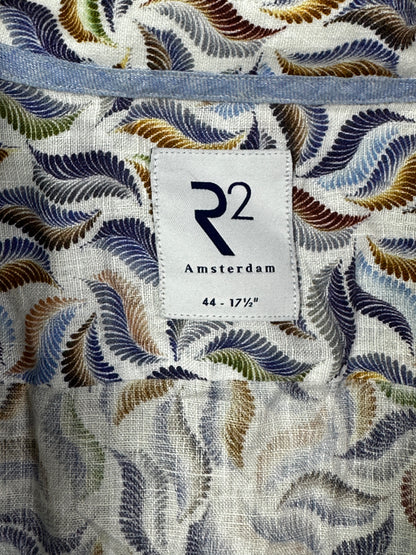 R2 Amsterdam Long-Sleeve Men's Linen Shirt - XL