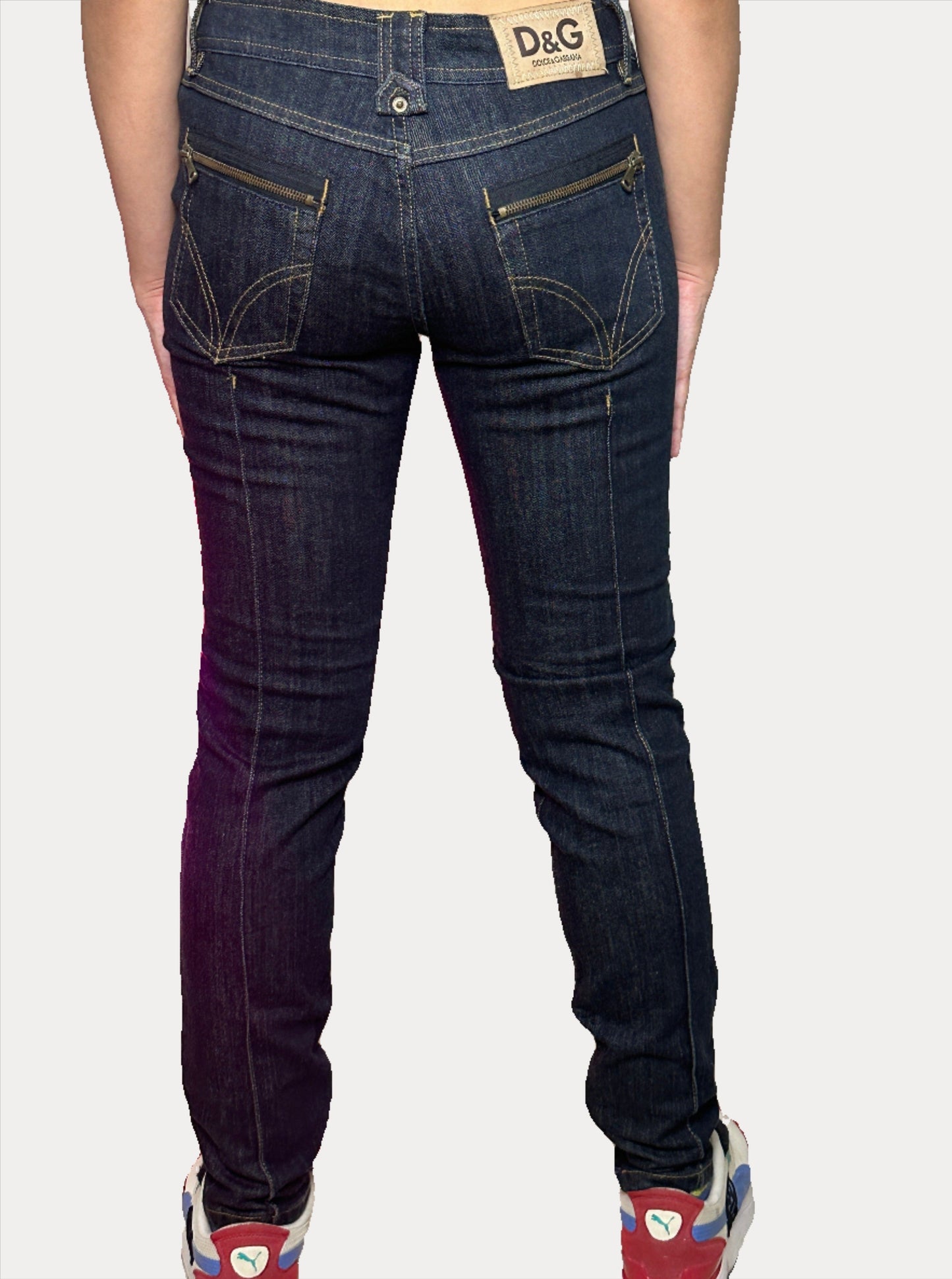 D&G Y2K 'Wonder' Very Tight Low-rise Women's Jeans