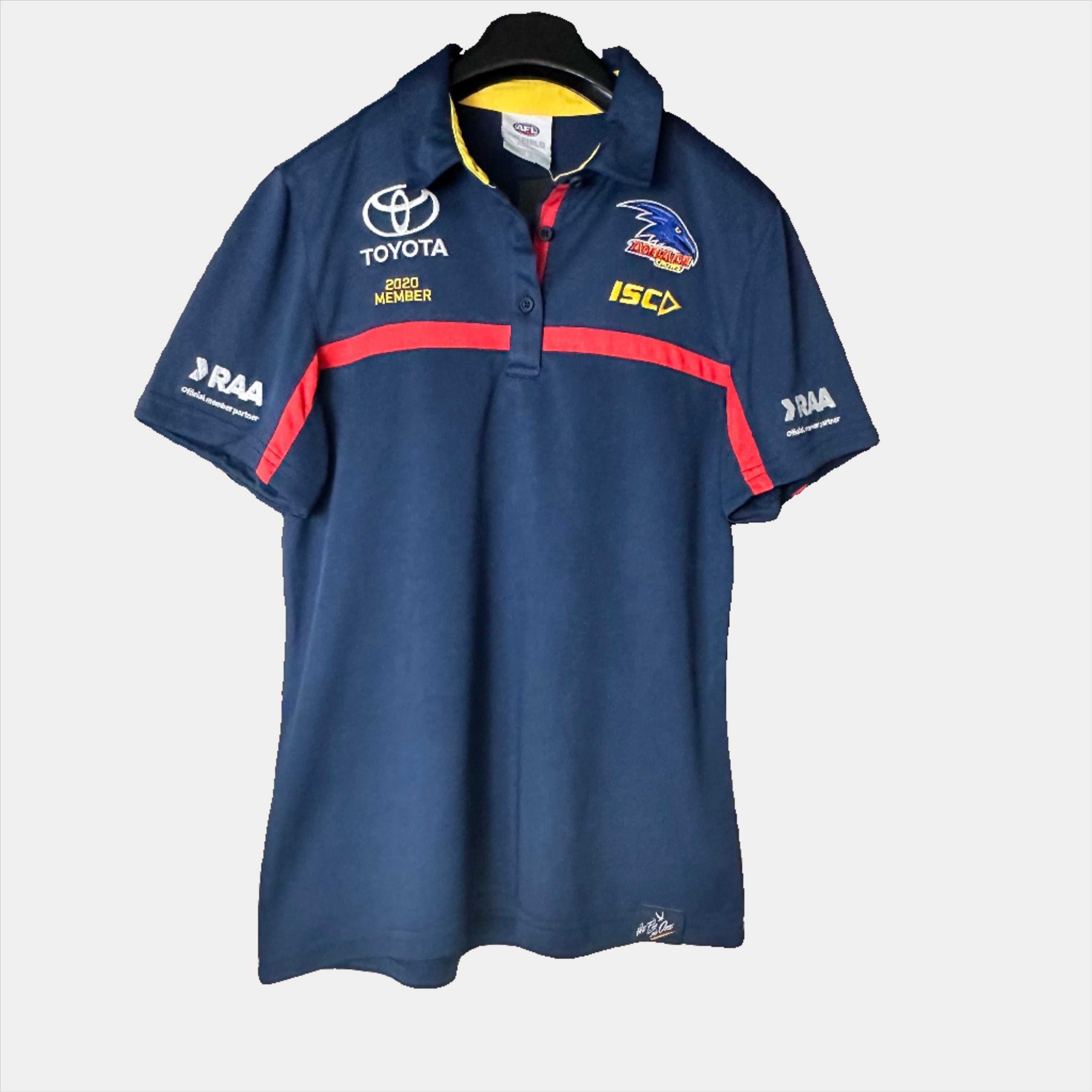 2020 Adelaide Crows Toyota AFL Polo Shirt