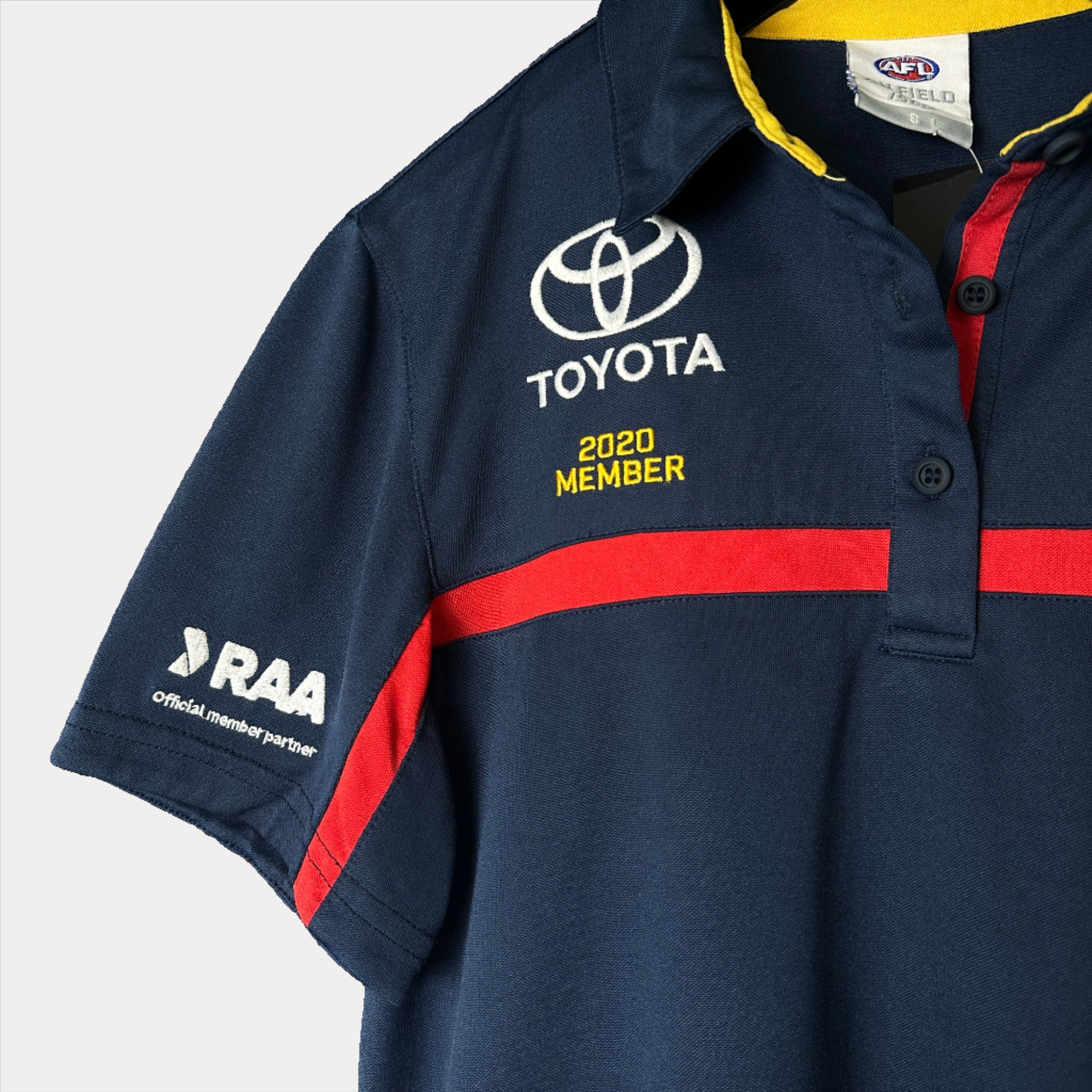 2020 Adelaide Crows Toyota AFL Polo Shirt