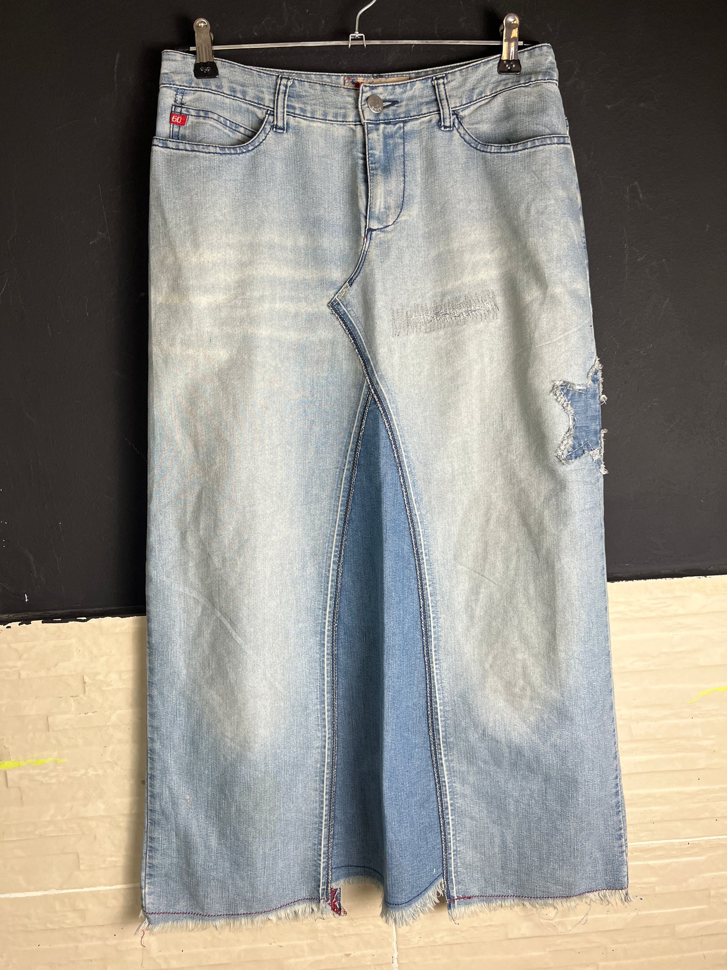 Midi Skirt with Back Slit