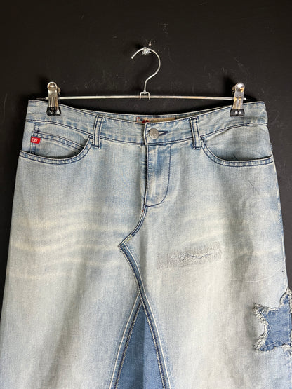 Midi Skirt with Back Slit