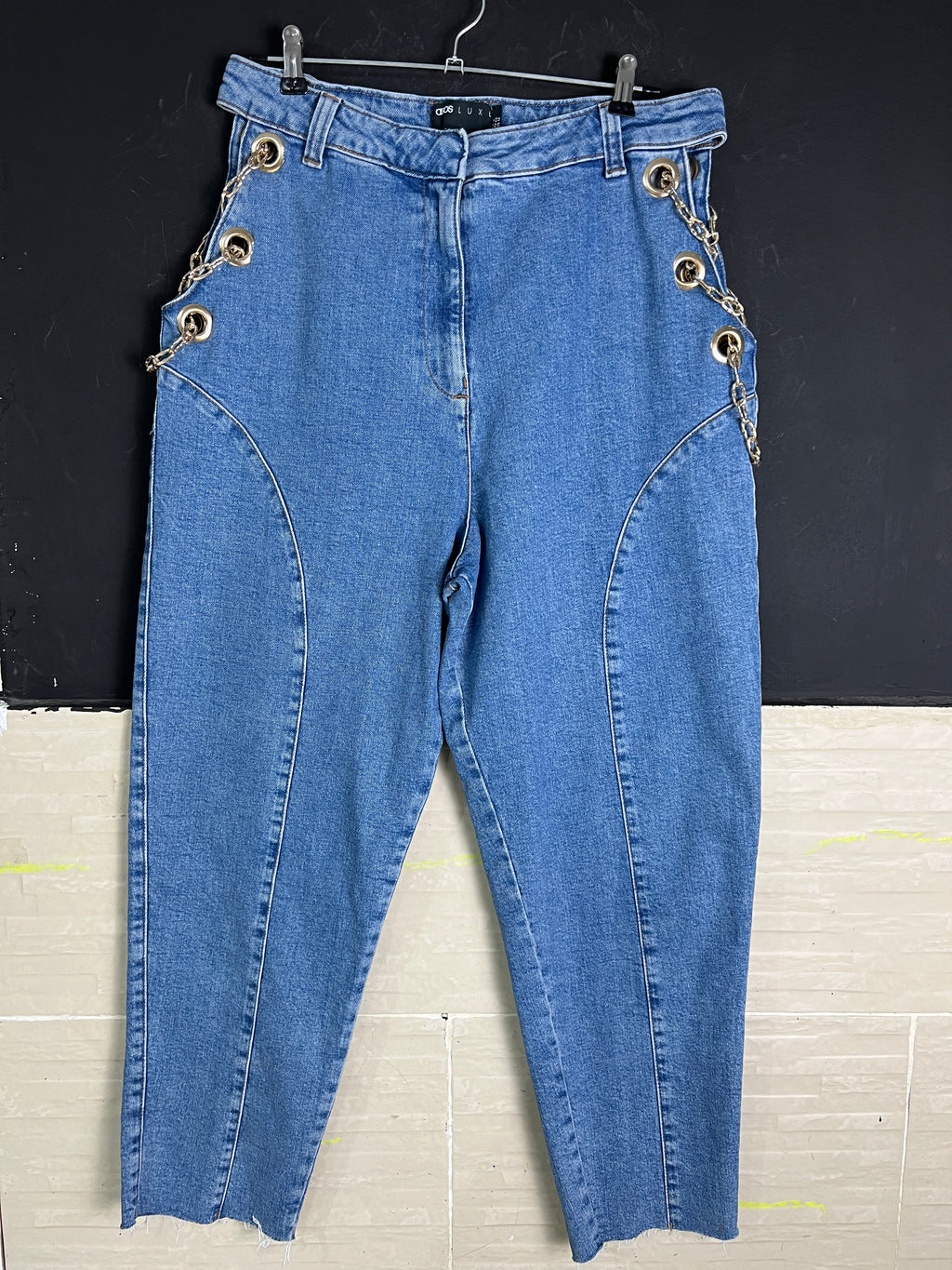 Asos Women's Pants with Chain Detailing