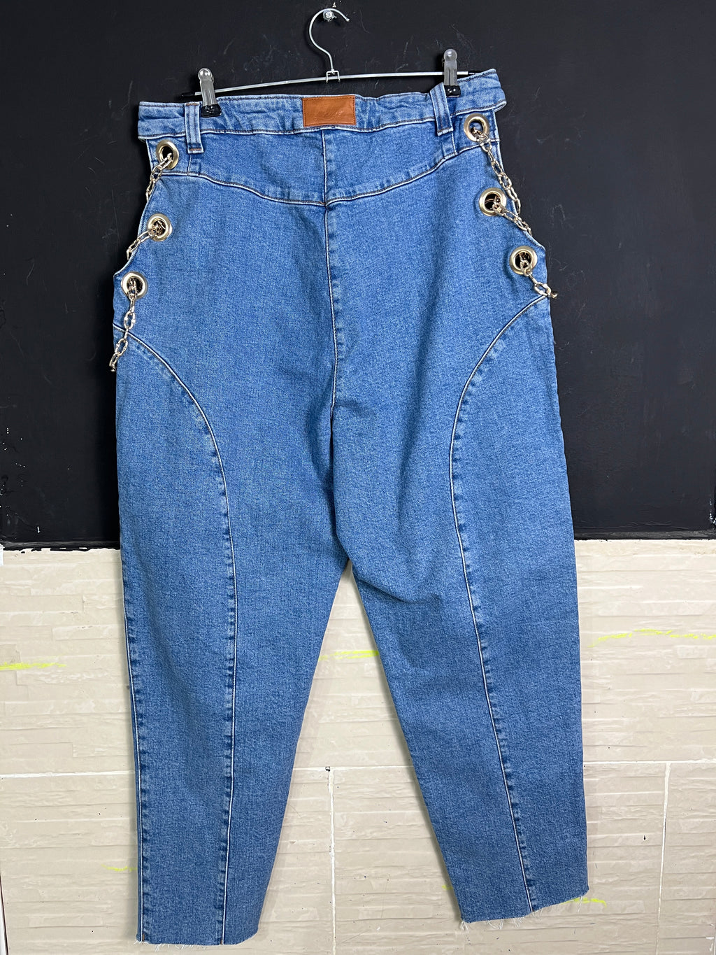 Asos Women's Pants with Chain Detailing