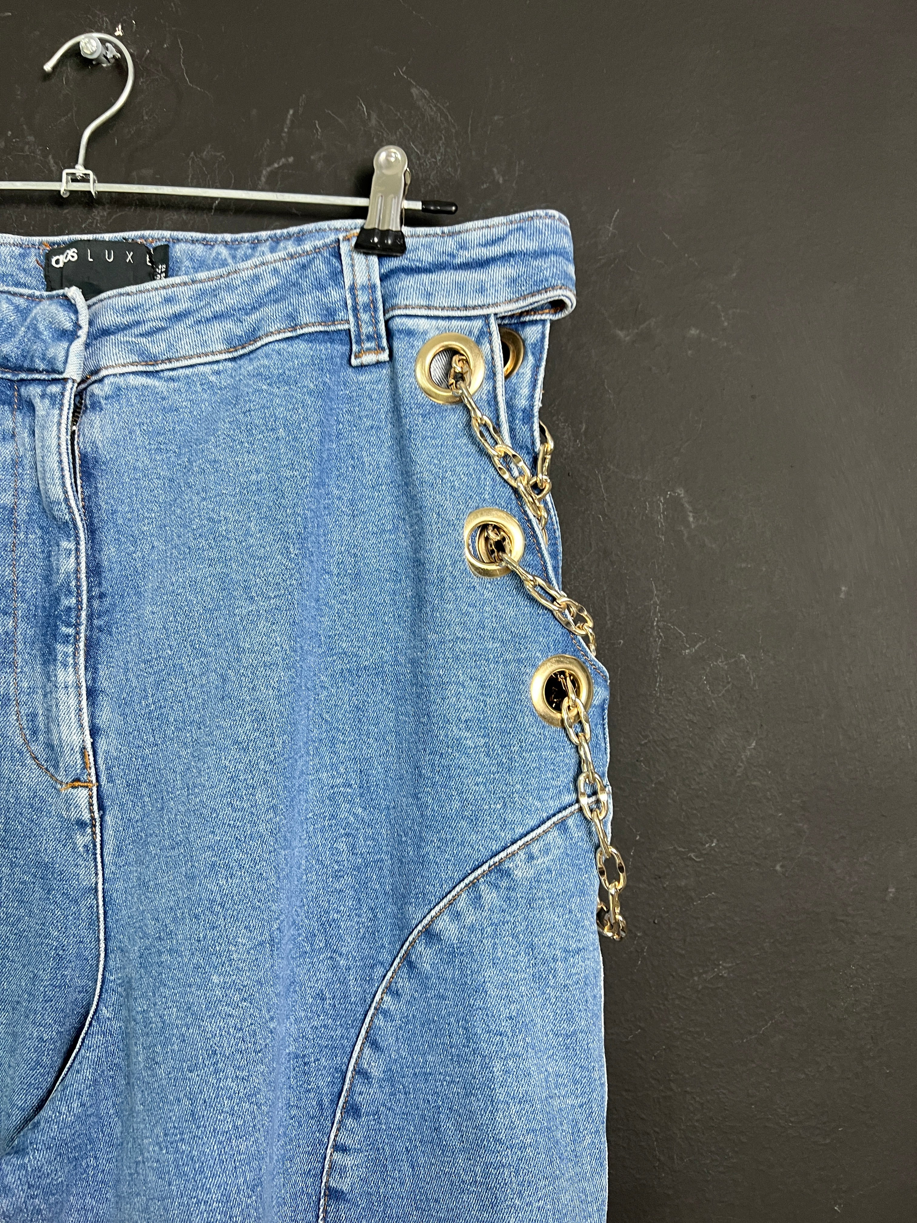 Asos Women's Pants with Chain Detailing