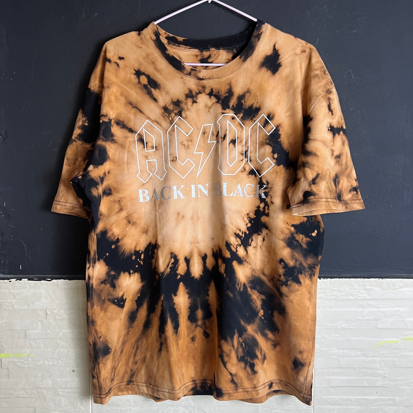AC DC Tie-Dye T-shirt