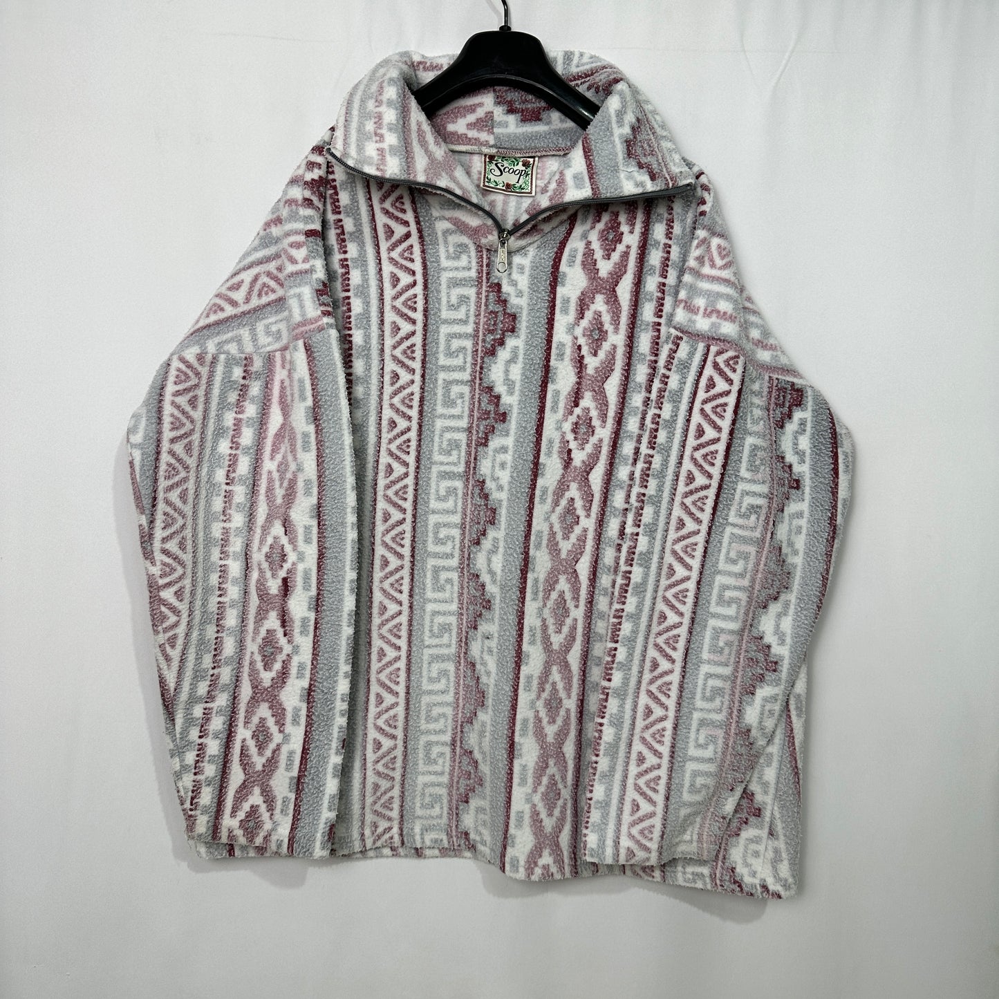 Vintage Scoop Fleece Sweatshirt Large