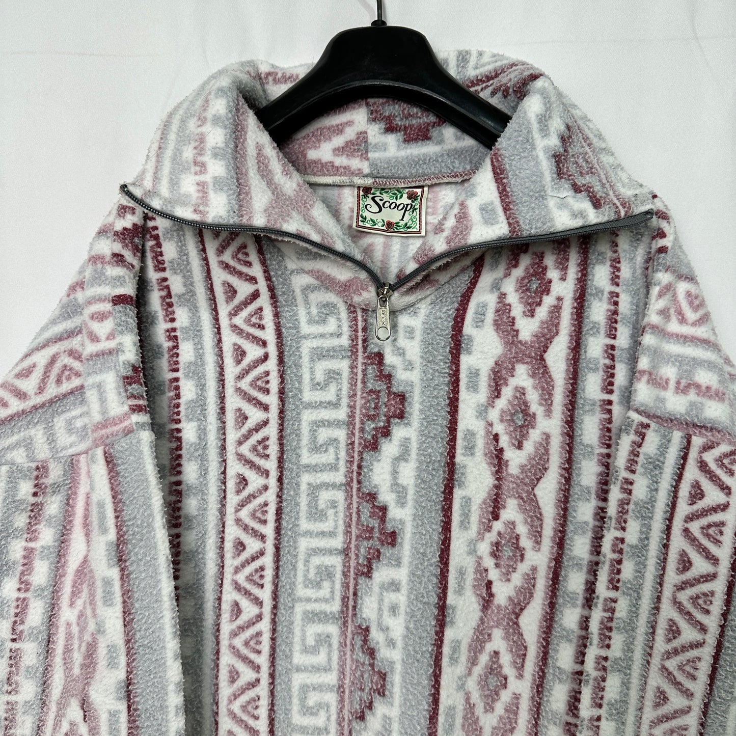 Vintage Scoop Fleece Sweatshirt Large