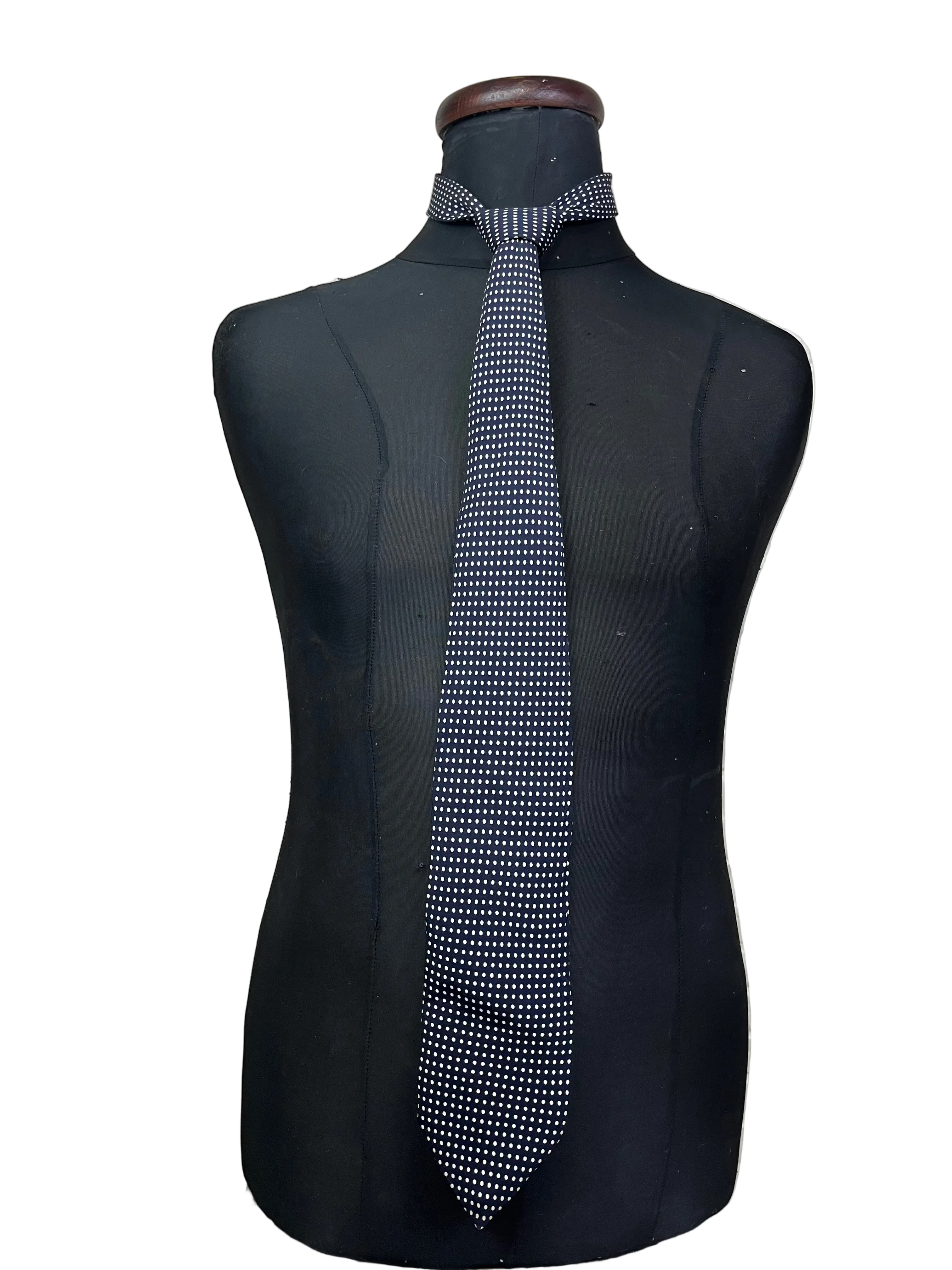 Polka Dots Necktie 10 cm