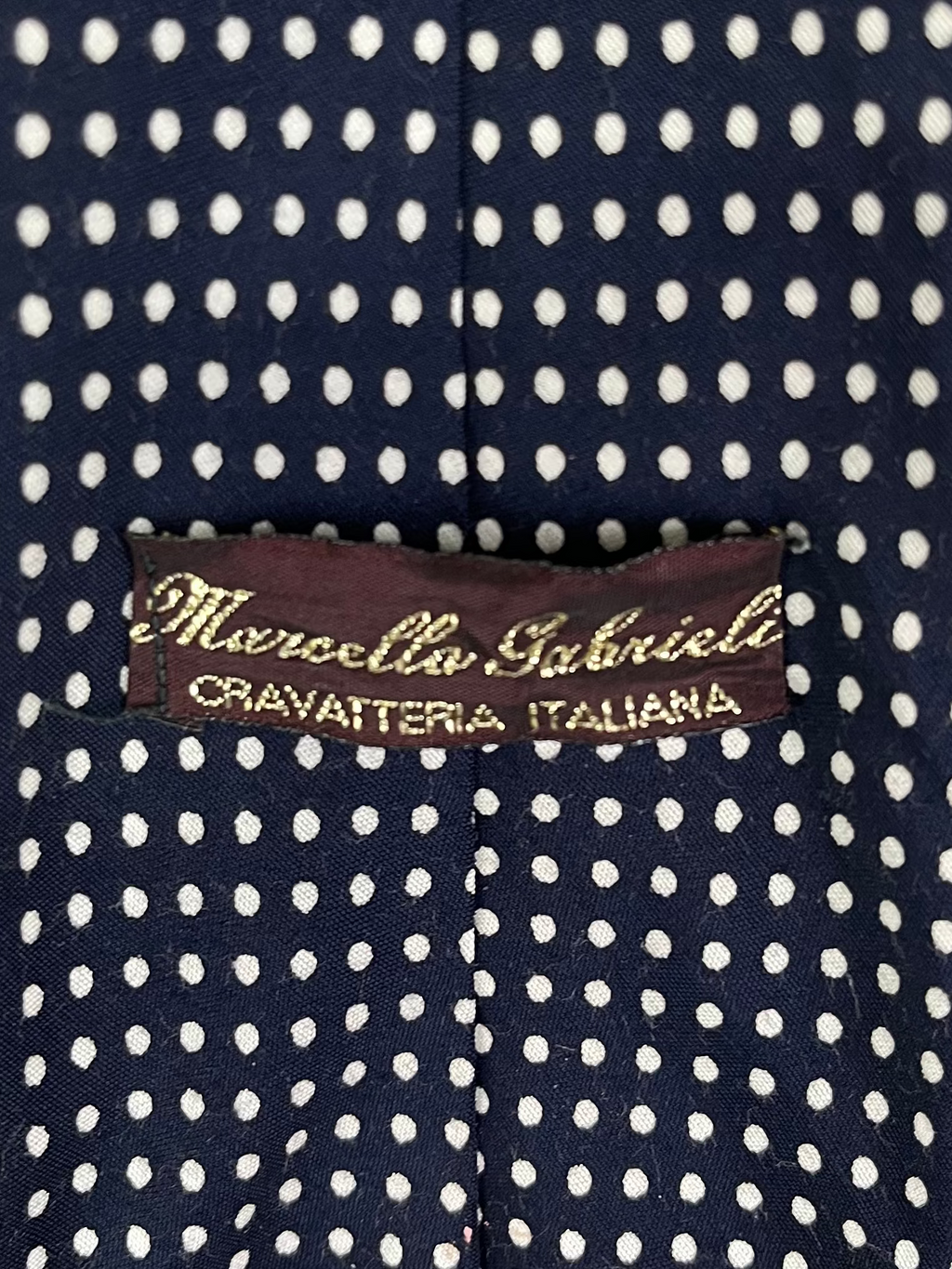 Polka Dots Necktie 10 cm