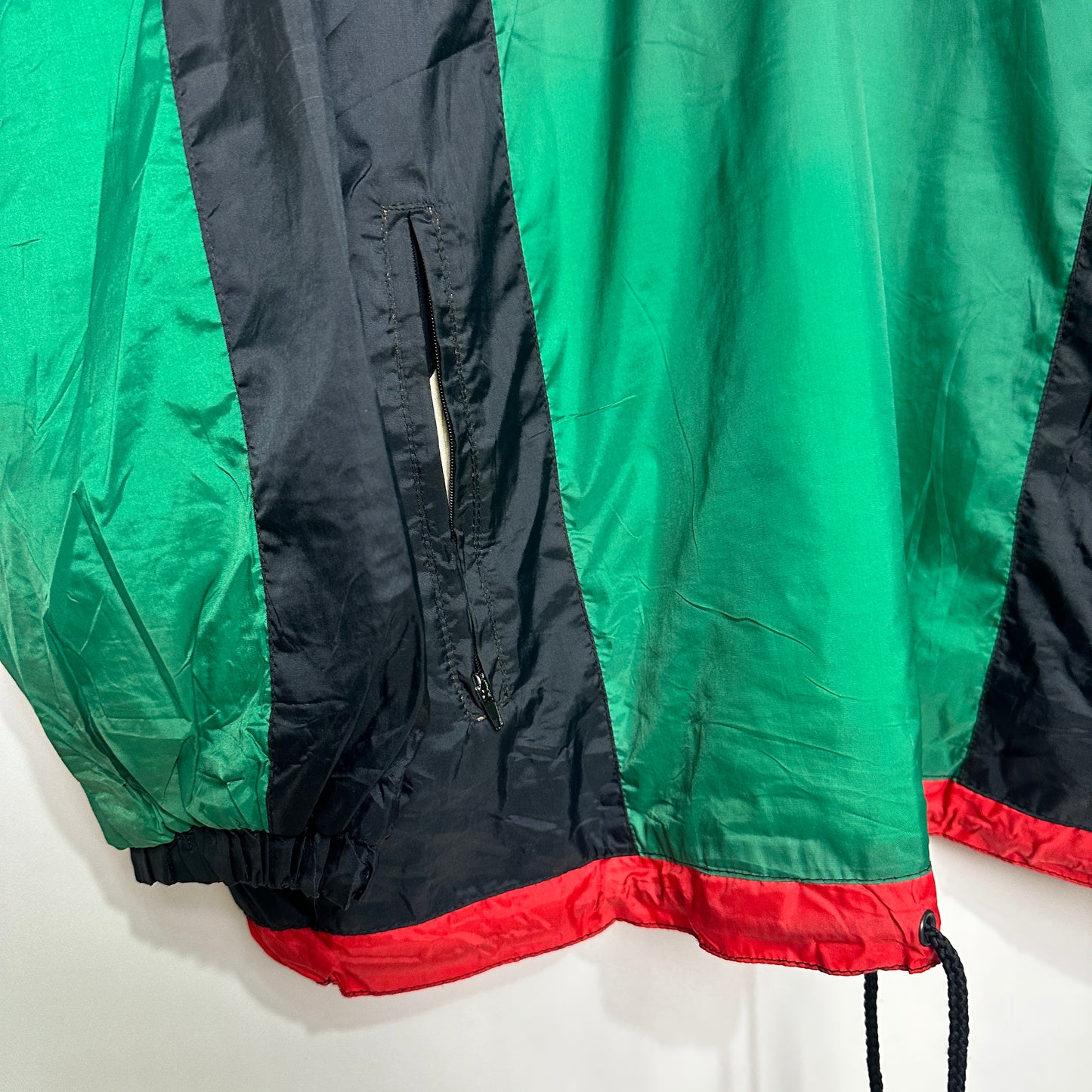 Vintage Marcel Clair Jacket  with Foldable Hood XL