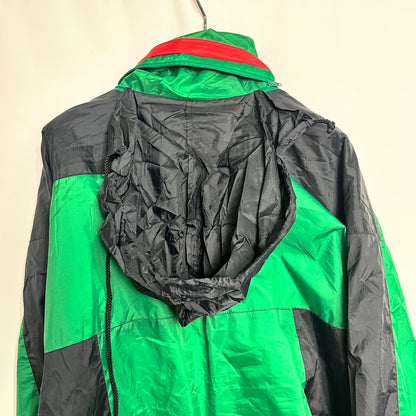 Vintage Marcel Clair Jacket  with Foldable Hood XL