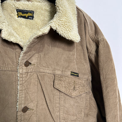Wrangler corduroy Sherpa lined Jacket