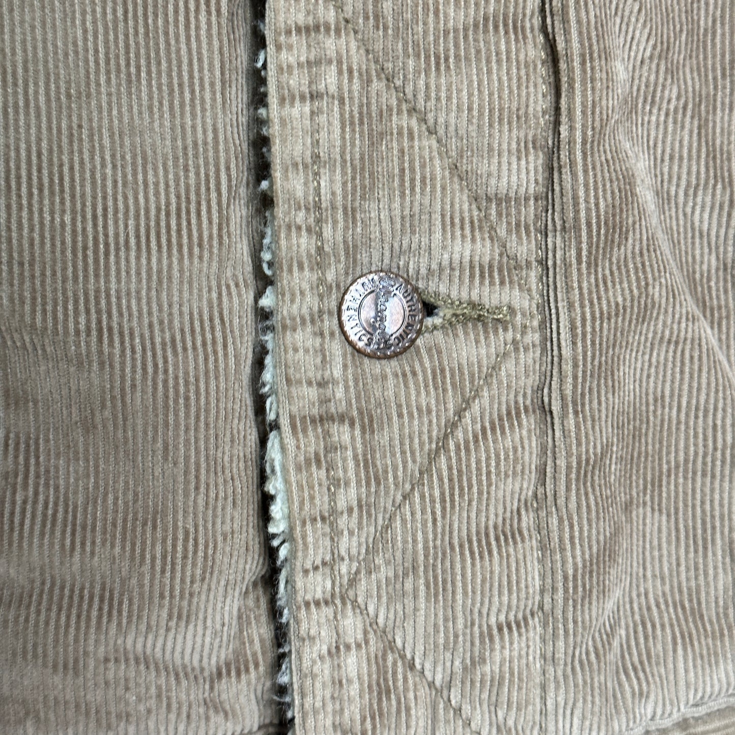 Wrangler corduroy Sherpa lined Jacket