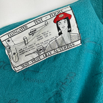 Vintage 80s Luigi Lamberto Fleece  Quarter Zip 2XL / 3XL