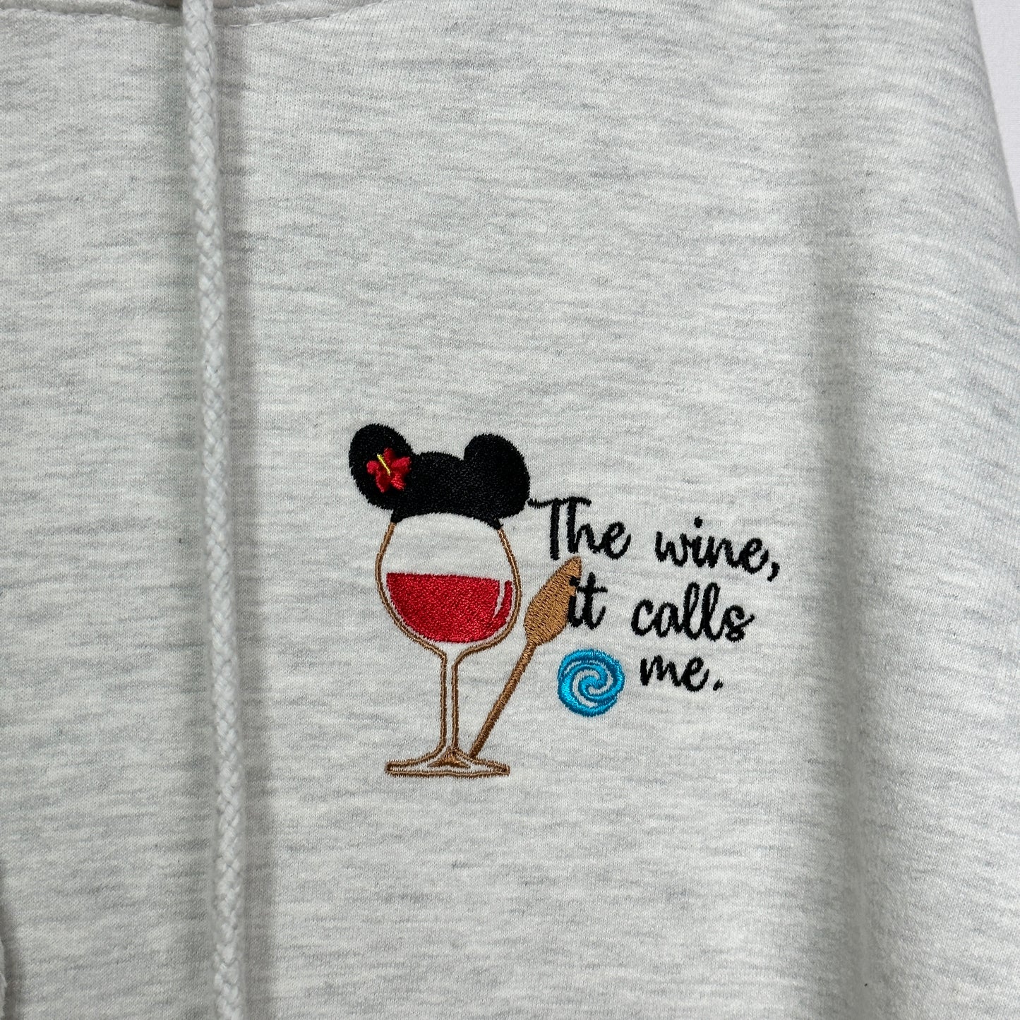 The Wine, It Calls Me Hoodie