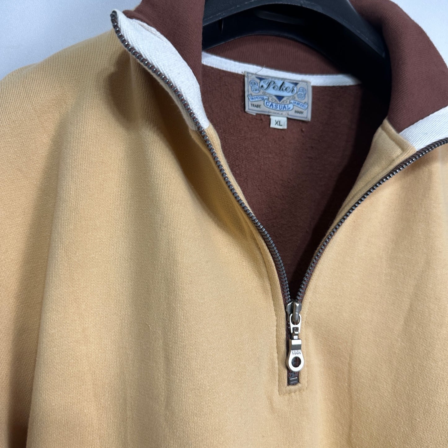 Vintage Quarter-zip Sweatshirt XL