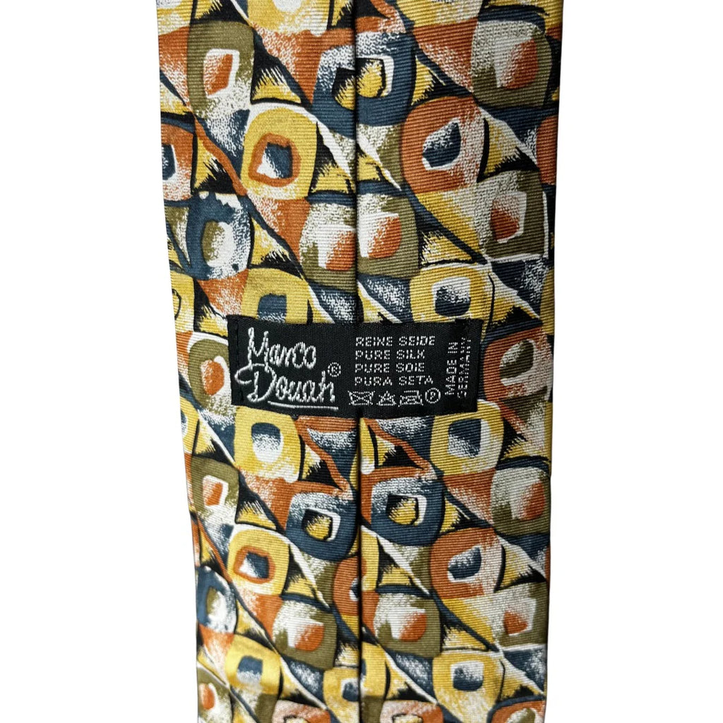 Marco Douah Silk Necktie 10 cm