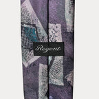 Regent Geo Pattern Necktie 9.5 cm